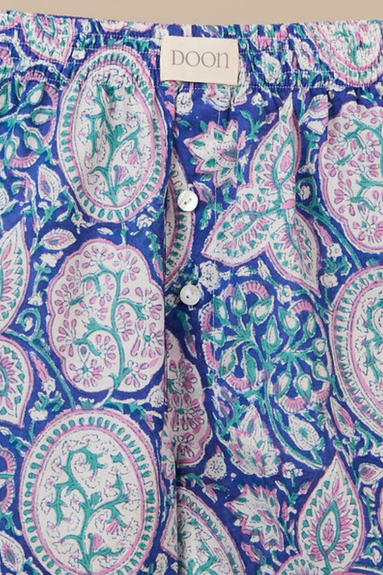 Boxer Shorts - Blue, Pink and White