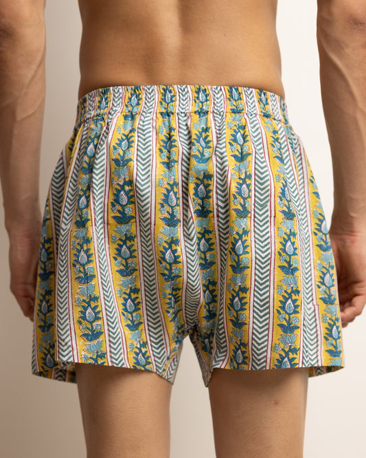 BOXERS - YELLOW STRIPES