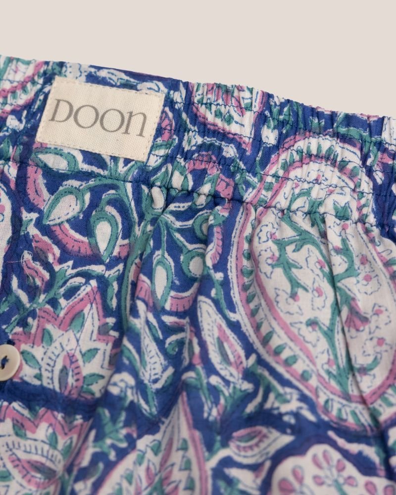 BOXERS - BLUE PAISLEY,Boxer Shorts,