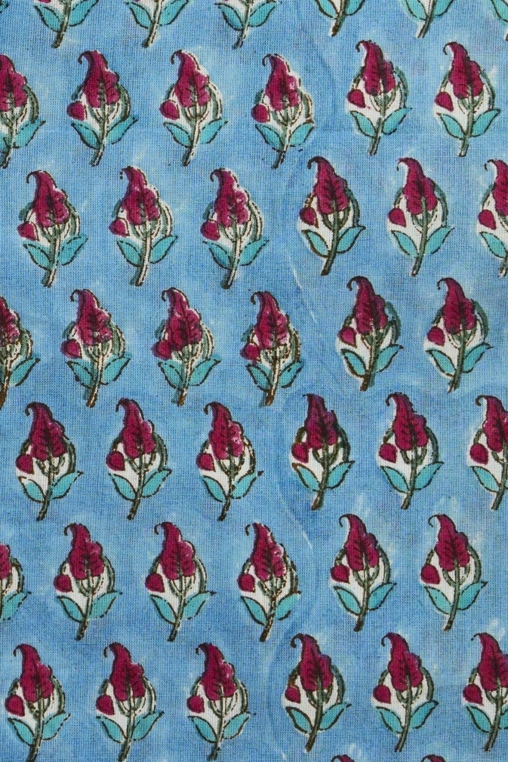 CLASSIC SHIRT - DENIM BLUE WITH RED CHILLIES,Shirt,