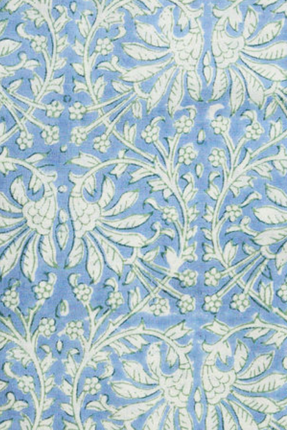 Classic Shirt Blue with White Swirls