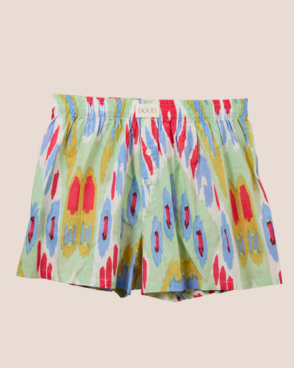 BOXERS - MINT IKAT