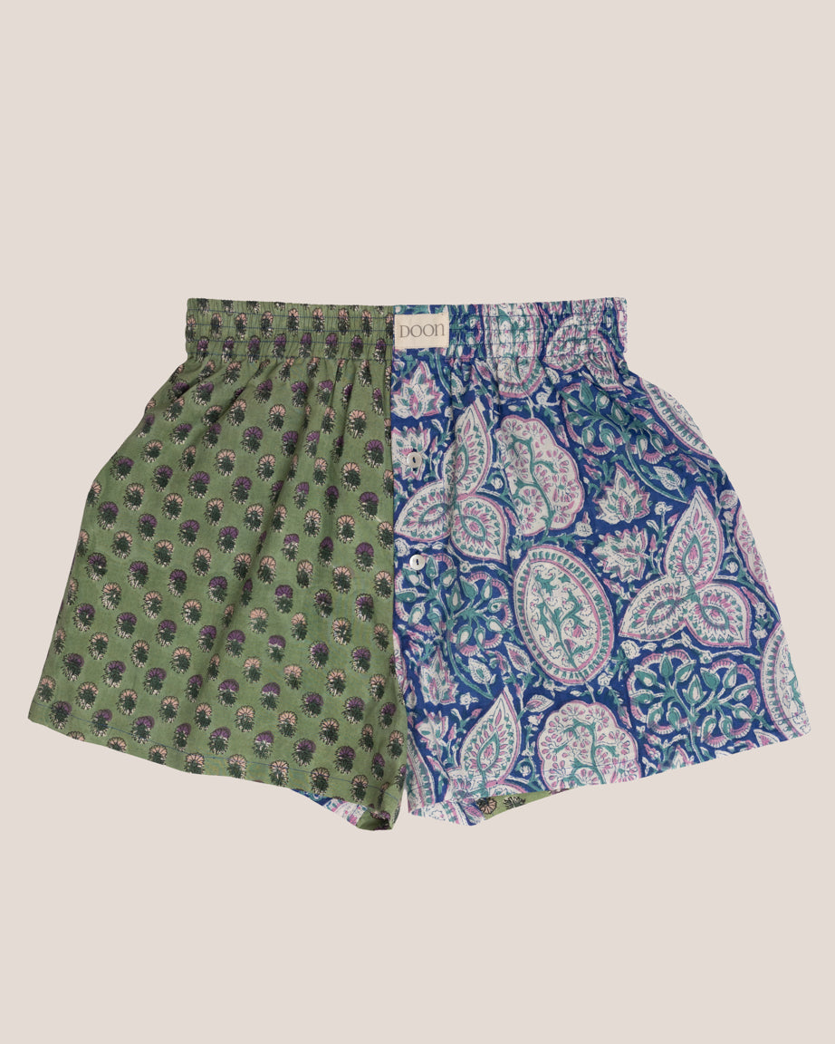 JUGAAD BOXERS — BLOCK PRINT QUARTERS