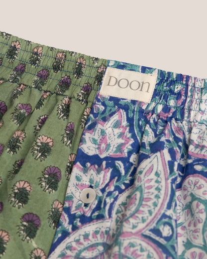 JUGAAD BOXERS — BLOCK PRINT QUARTERS
