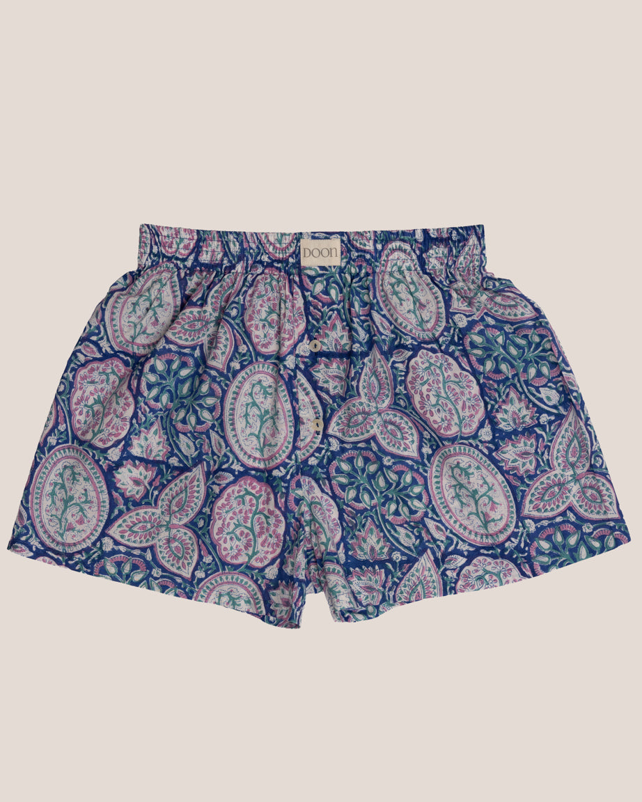BOXERS - BLUE PAISLEY