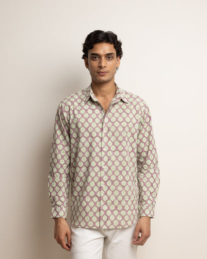 CLASSIC SHIRT — LAVENDER & APPLE