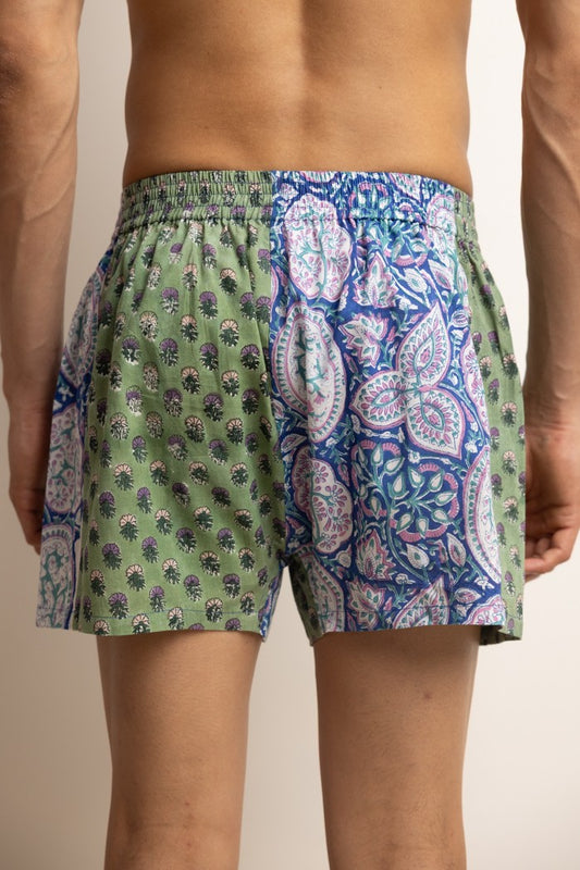 JUGAAD BOXERS — BLOCK PRINT QUARTERS