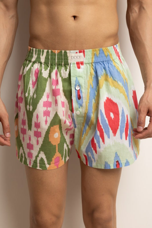 JUGAAD BOXERS — IKAT QUARTERS