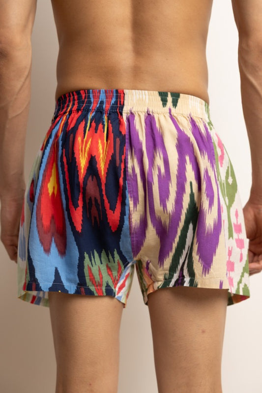 JUGAAD BOXERS — IKAT QUARTERS