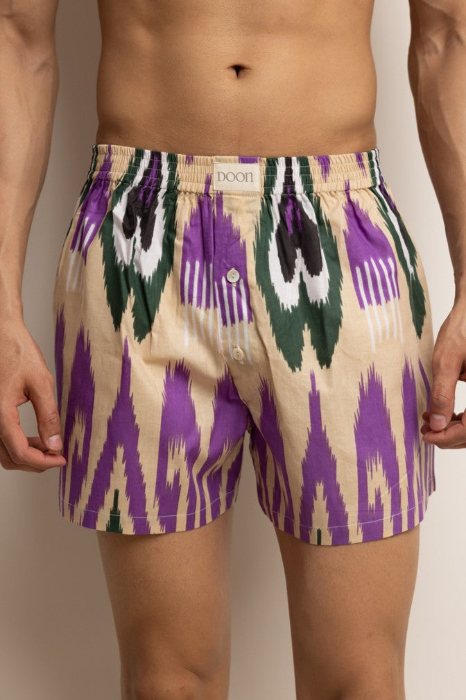BOXERS - SAND IKAT
