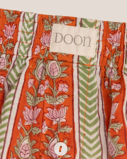BOXERS - ORANGE STRIPES,Boxer Shorts,