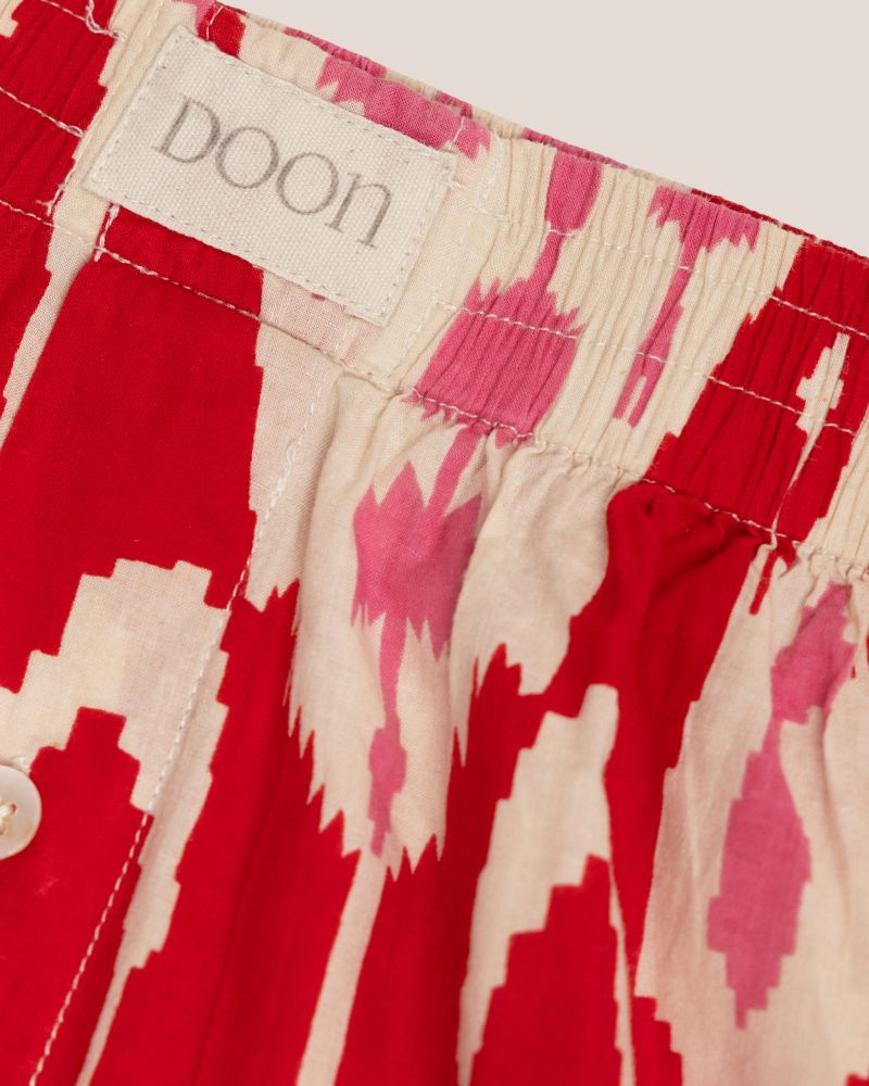 BOXERS - RED IKAT,Boxer Shorts,