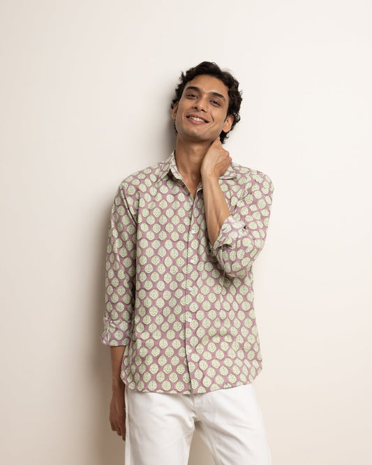 CLASSIC SHIRT — LAVENDER & APPLE BUTI,Shirt,